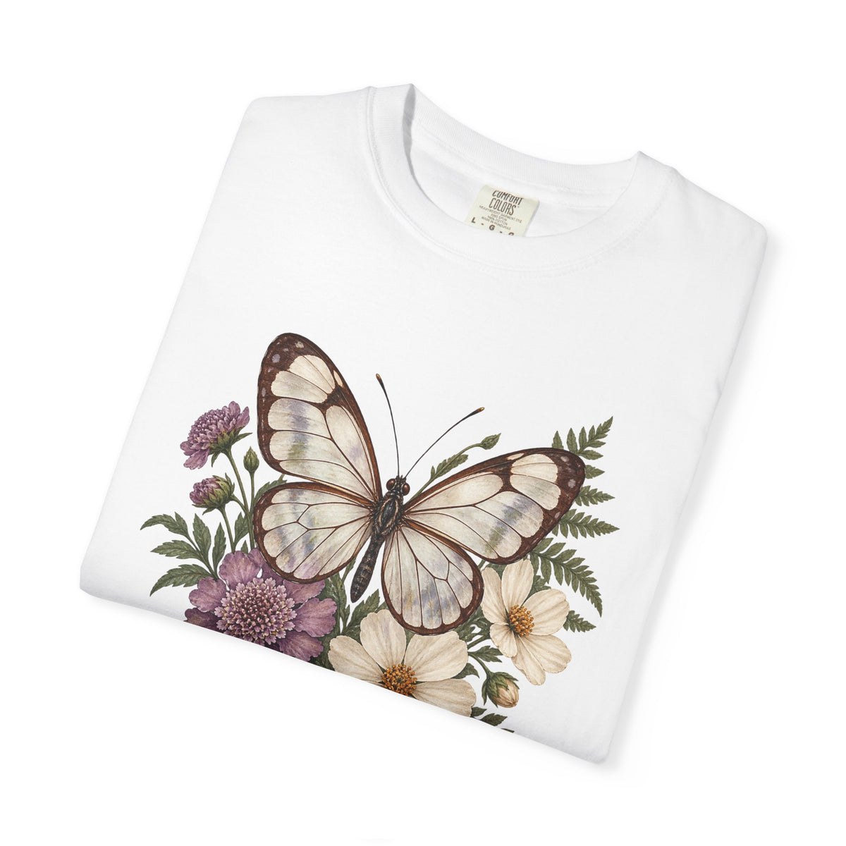 Butterfly Shirt — On Quiet Wings Botanical Tee