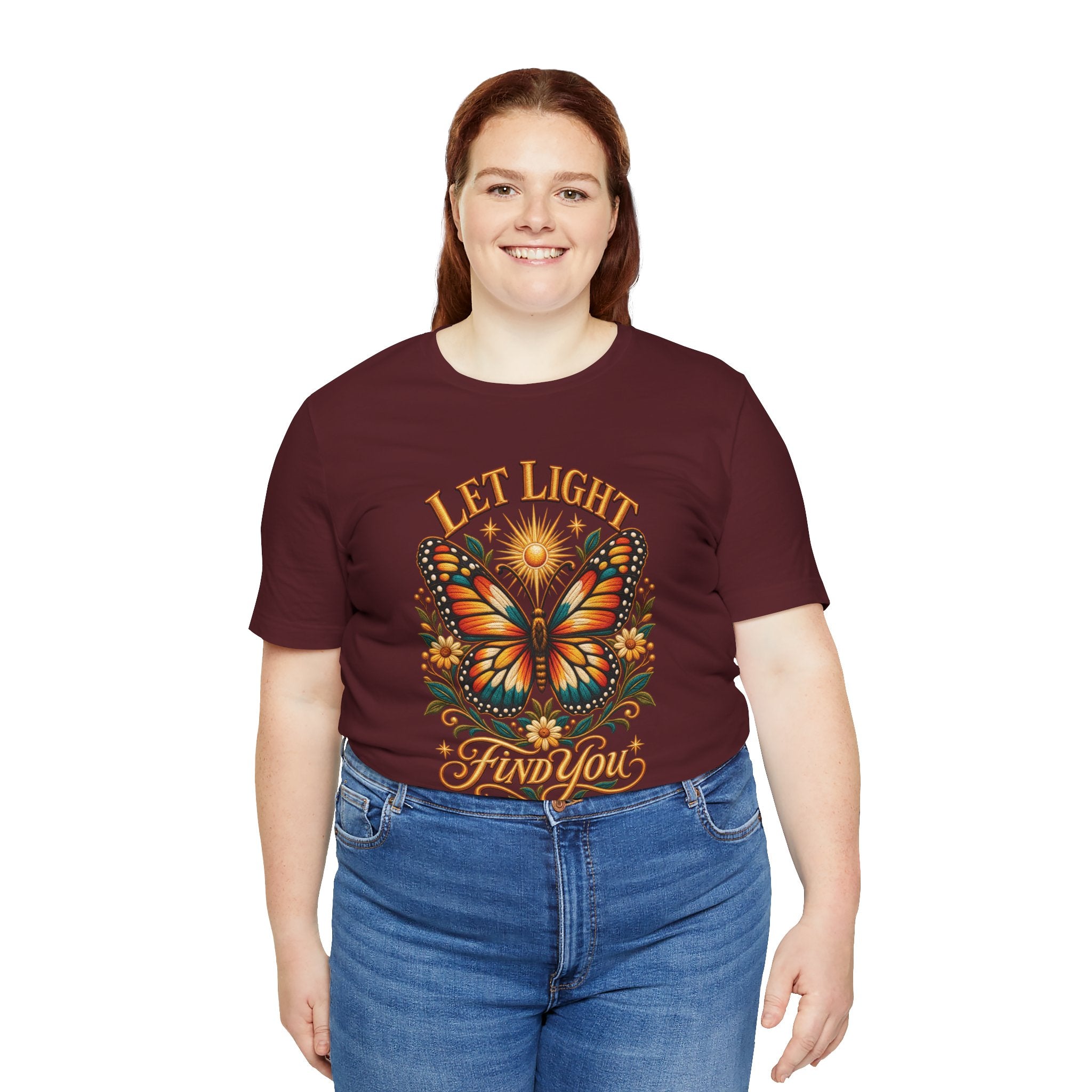 Let Light Find You T-Shirt — Garment-Dyed Cotton