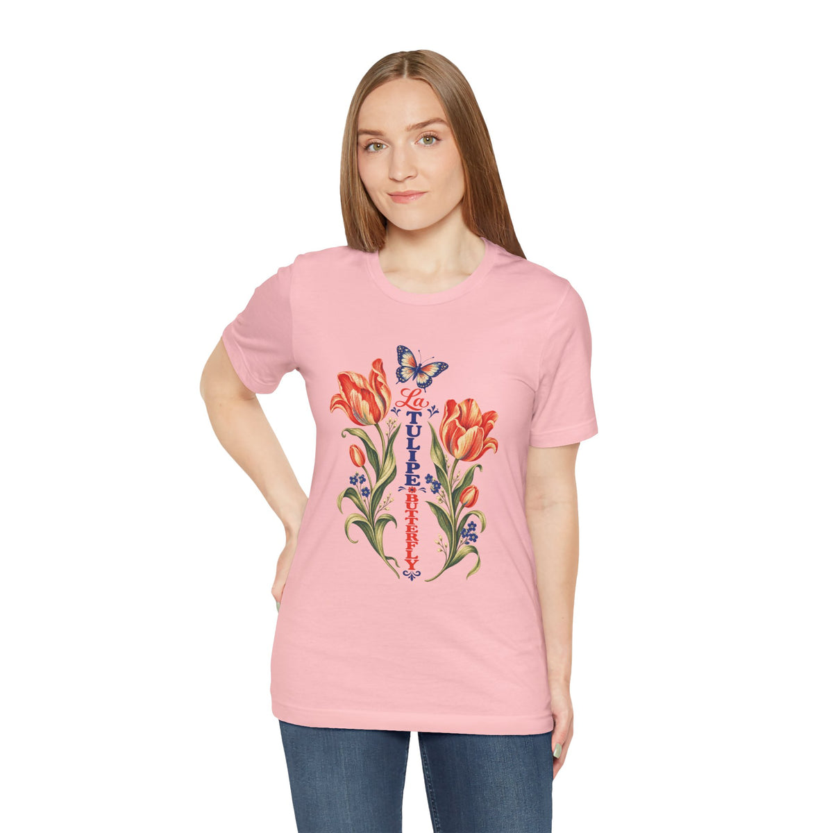 La Tulipe Butterfly Botanical T-Shirt