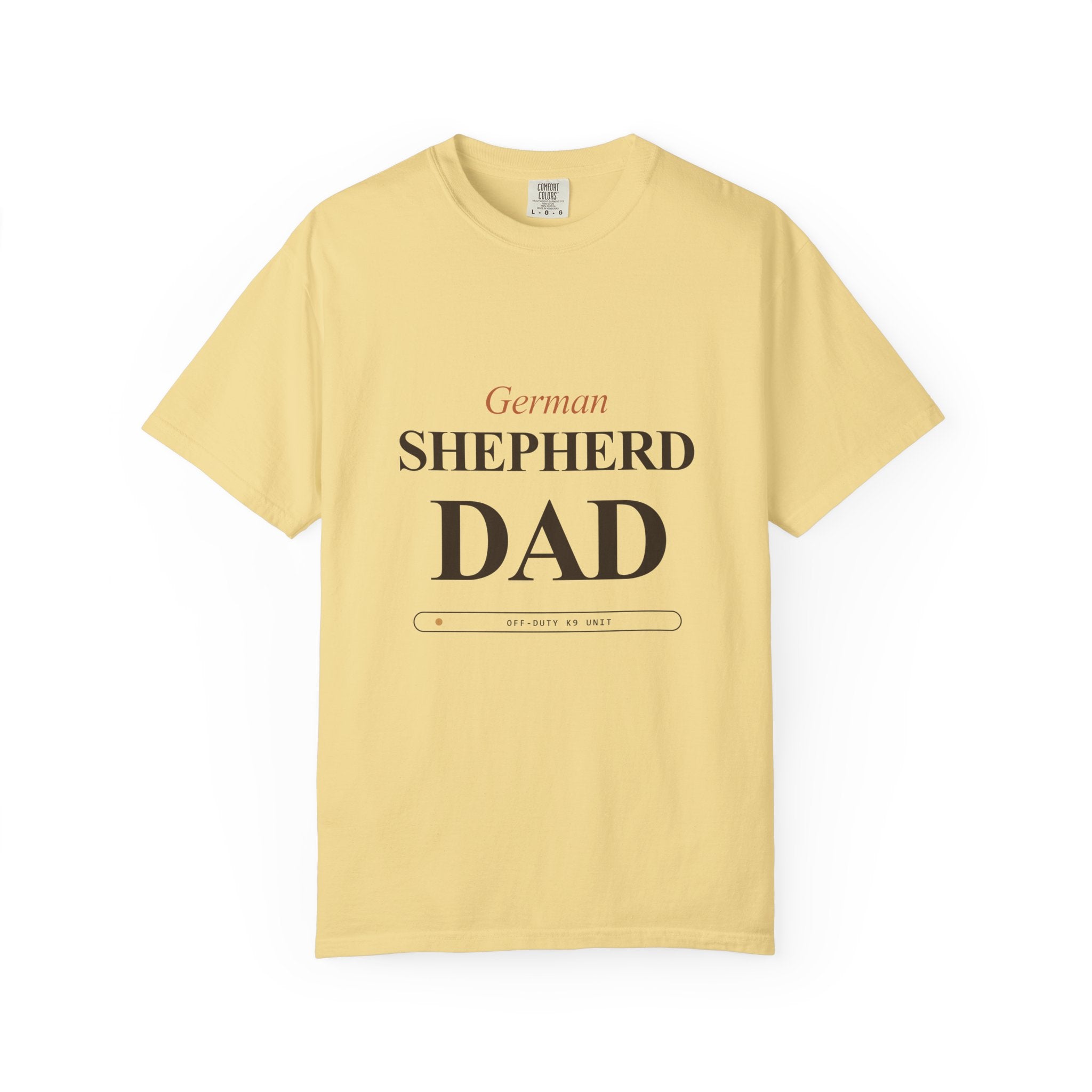 Off-Duty K9 Unit - German Shepherd Dad