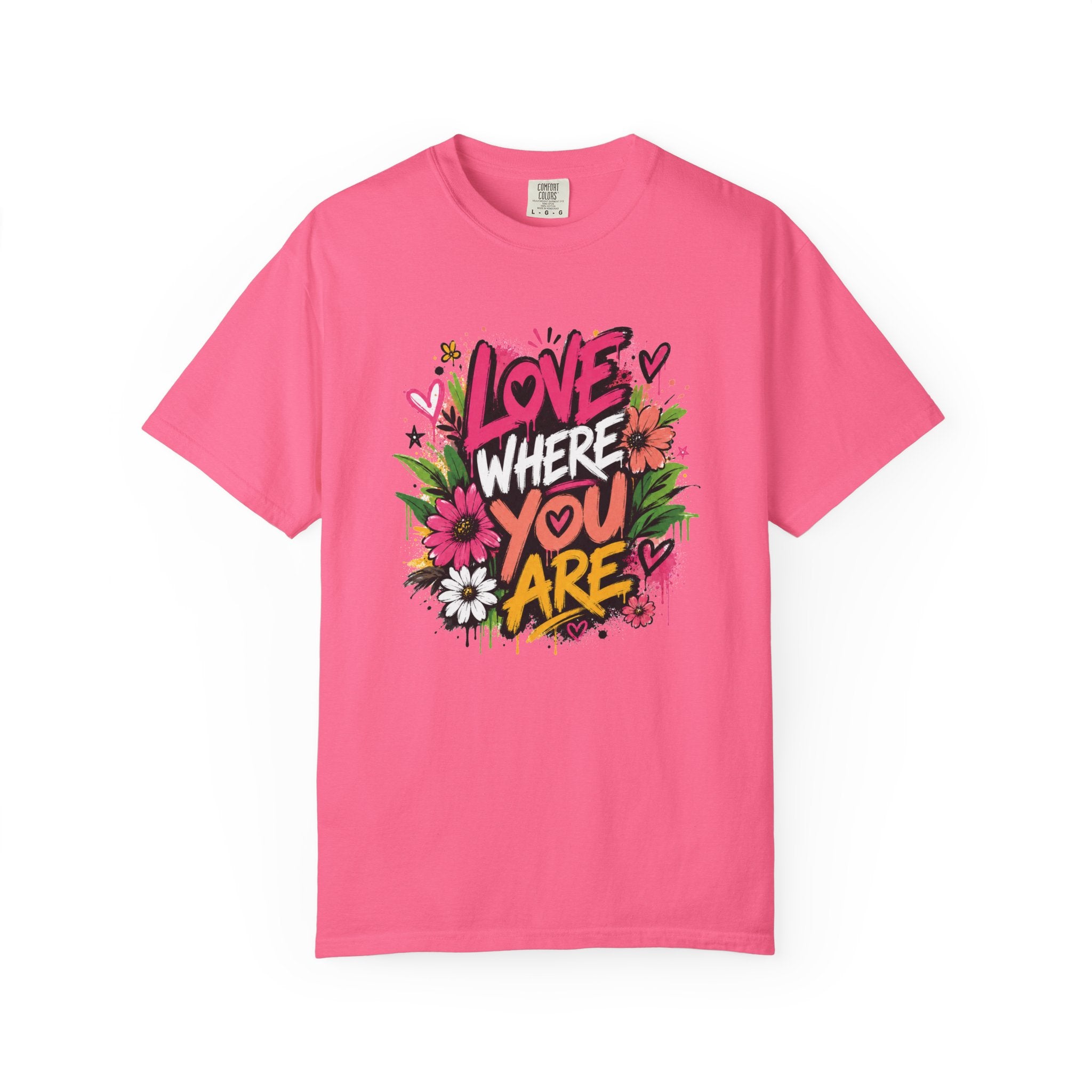 Love Where You Are — Graffiti Tee