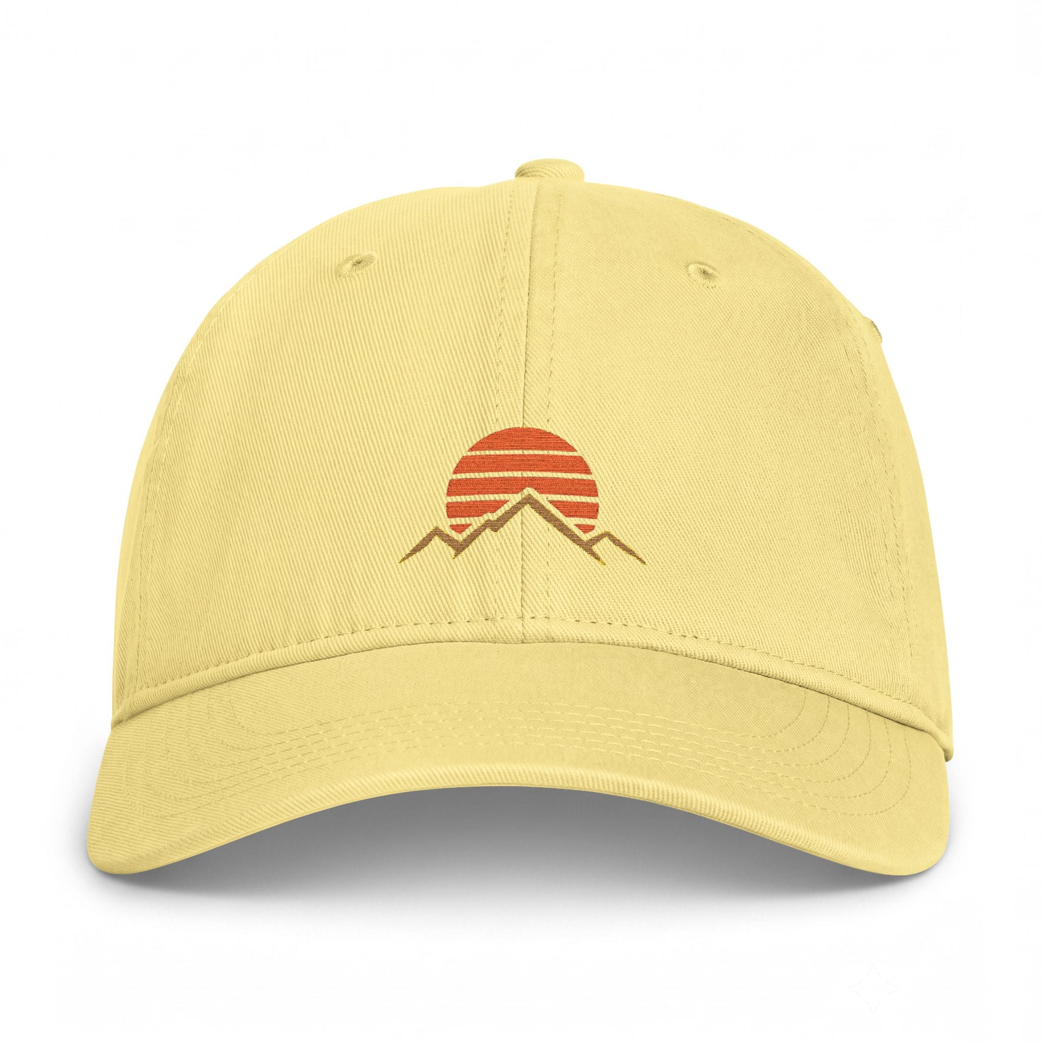 Retro Sunset — Washed Cotton Cap