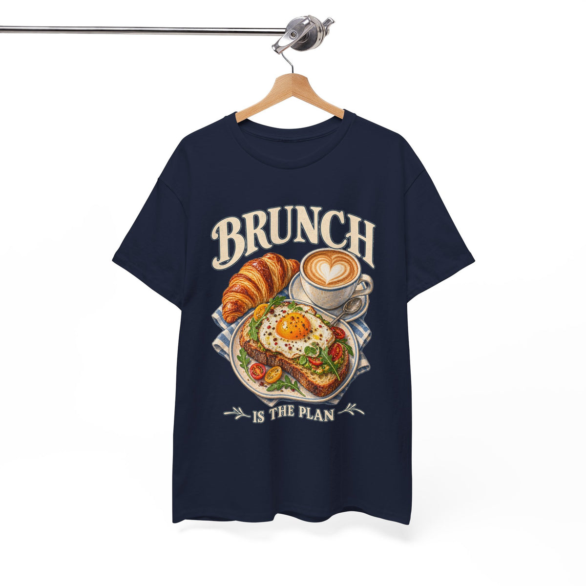 Brunch Is the Plan Funny Brunch T-Shirt