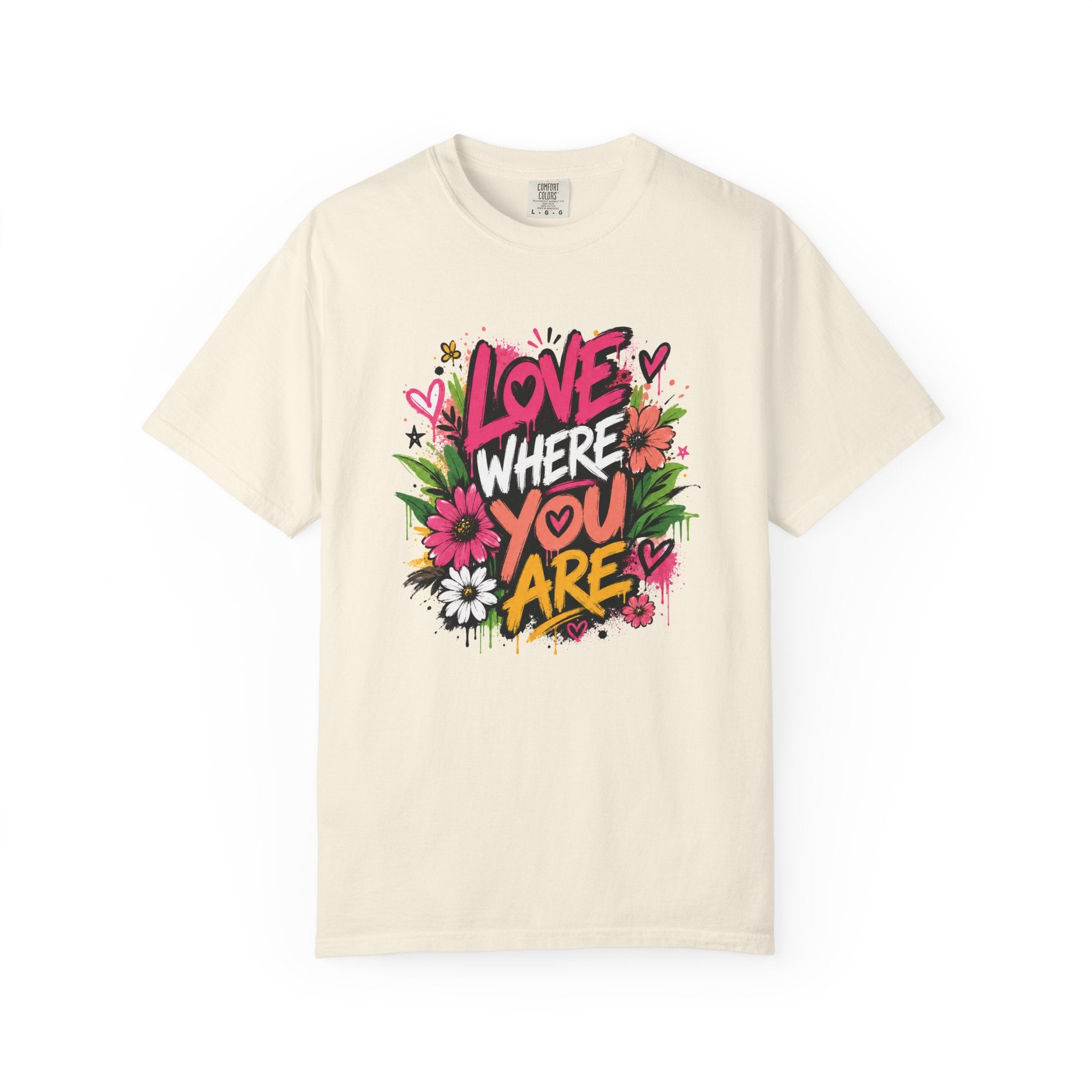 Love Where You Are — Graffiti Tee