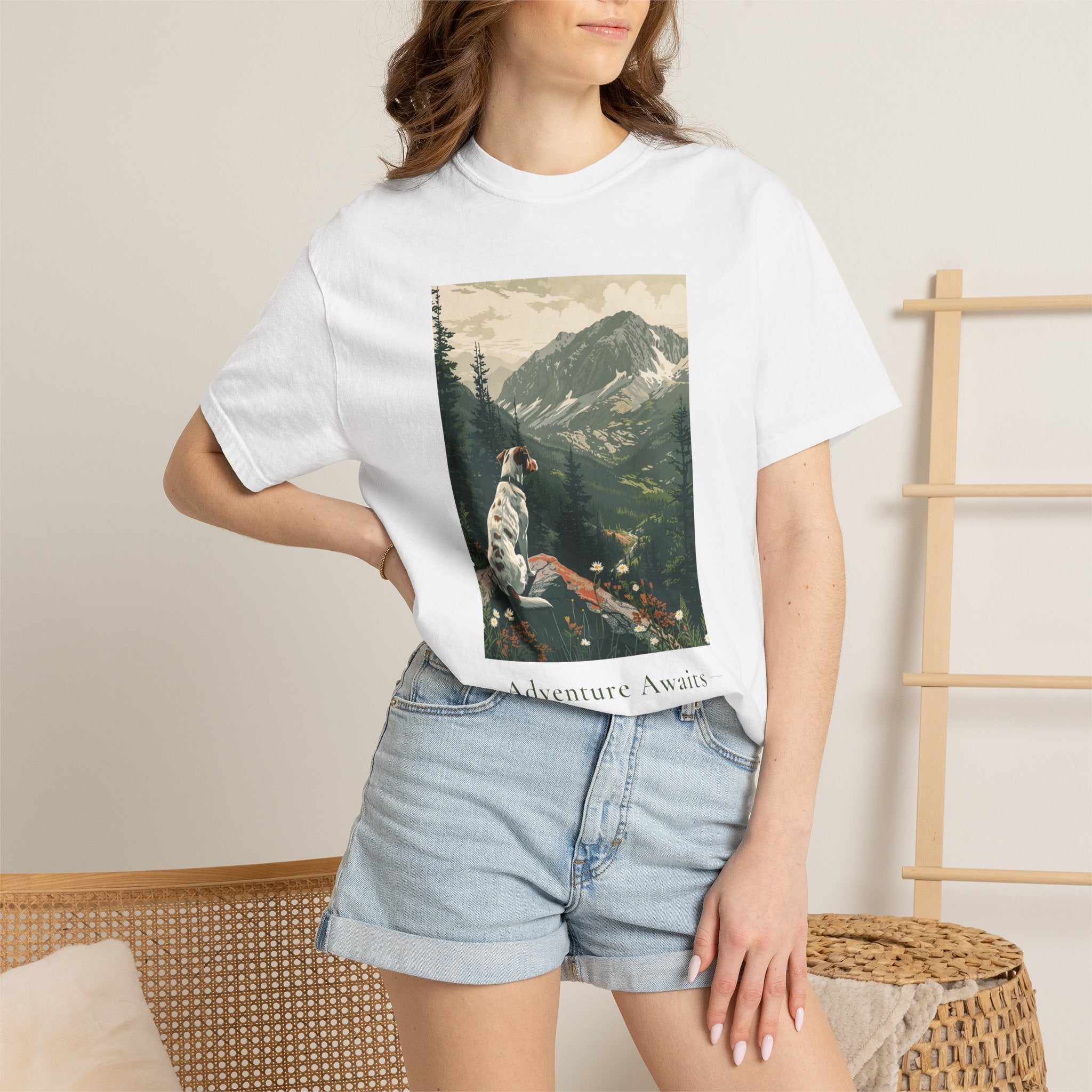Adventure Awaits - National Park Dog Tee