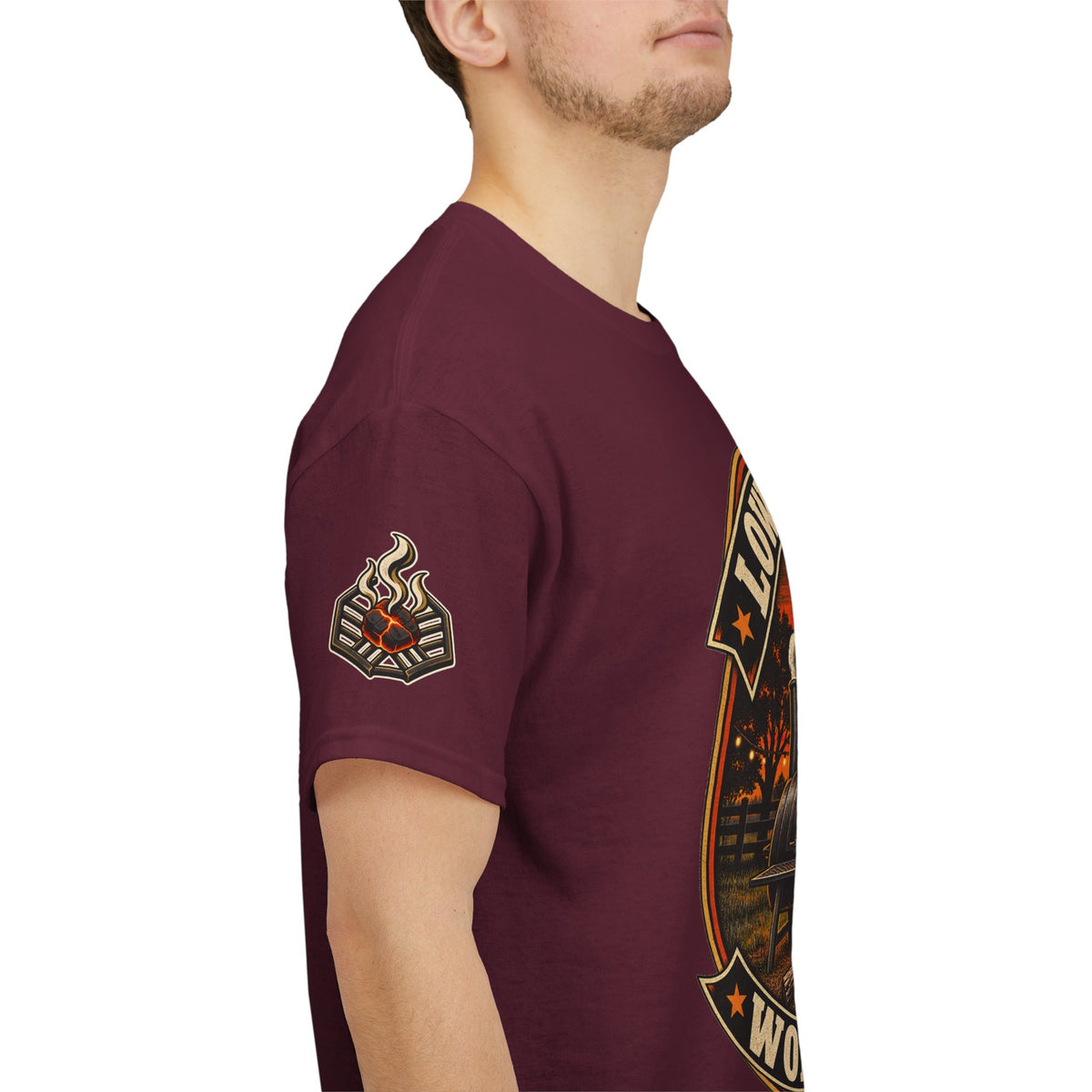 Low. Slow. Work It. BBQ Smoker T-Shirt