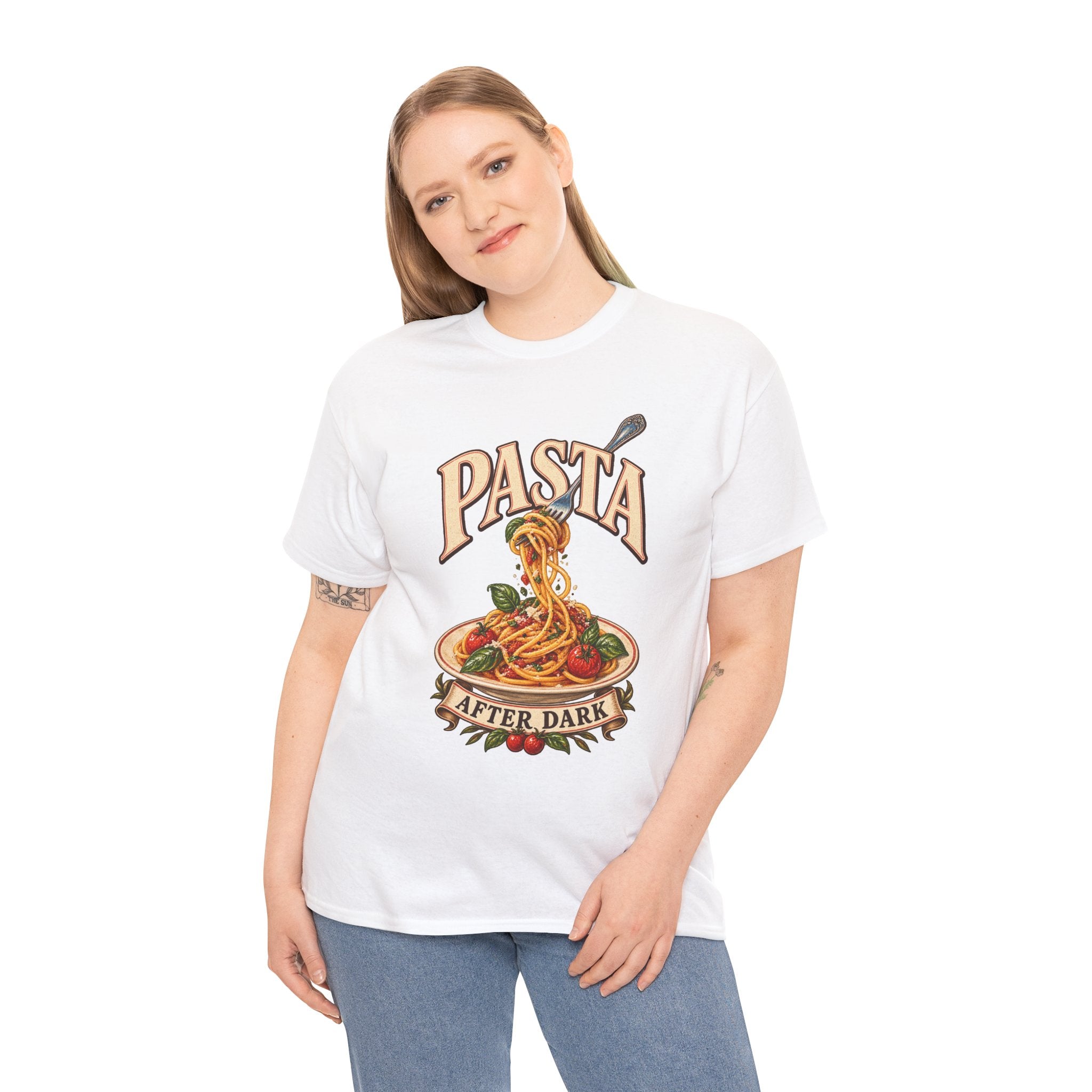 Pasta After Dark Late Night Cooking T-Shirt