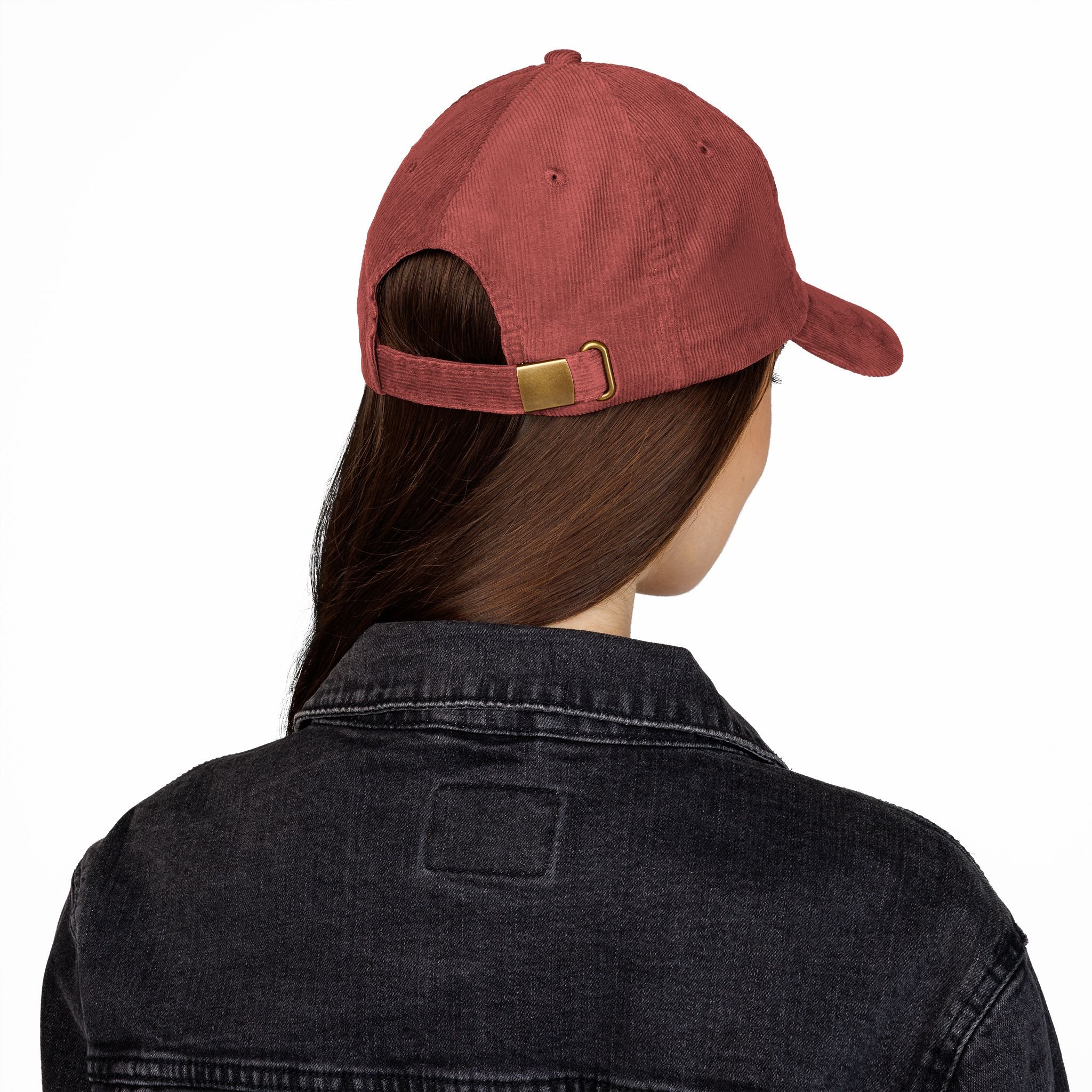 Wildflower Sprig — Embroidered Corduroy Hat
