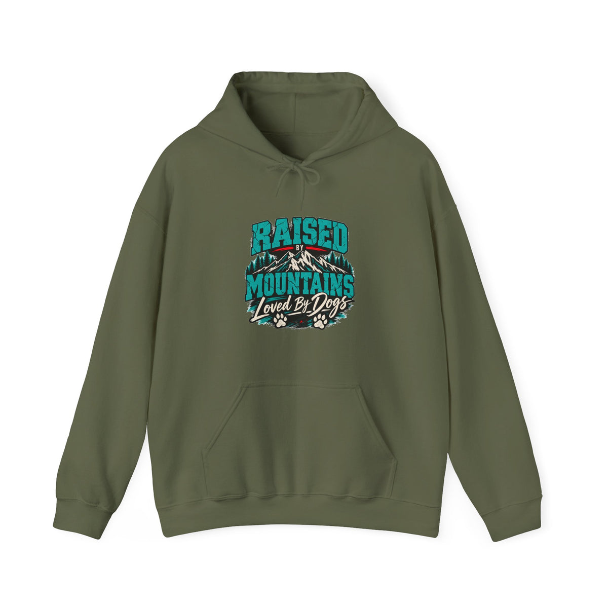 Raised by Mountains Hoodie — Soft Fleece