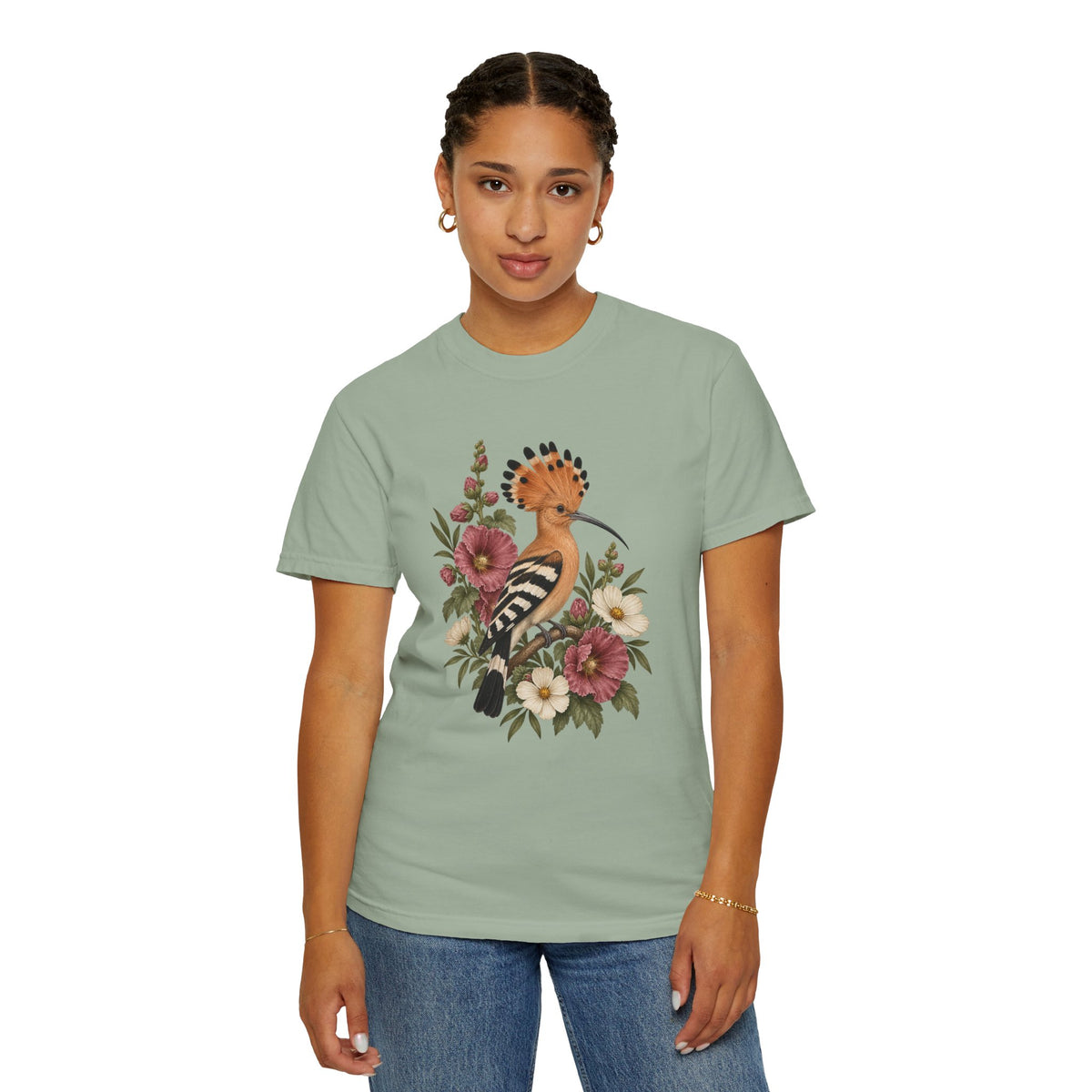 Glasswing Butterfly Scabiosa Tee