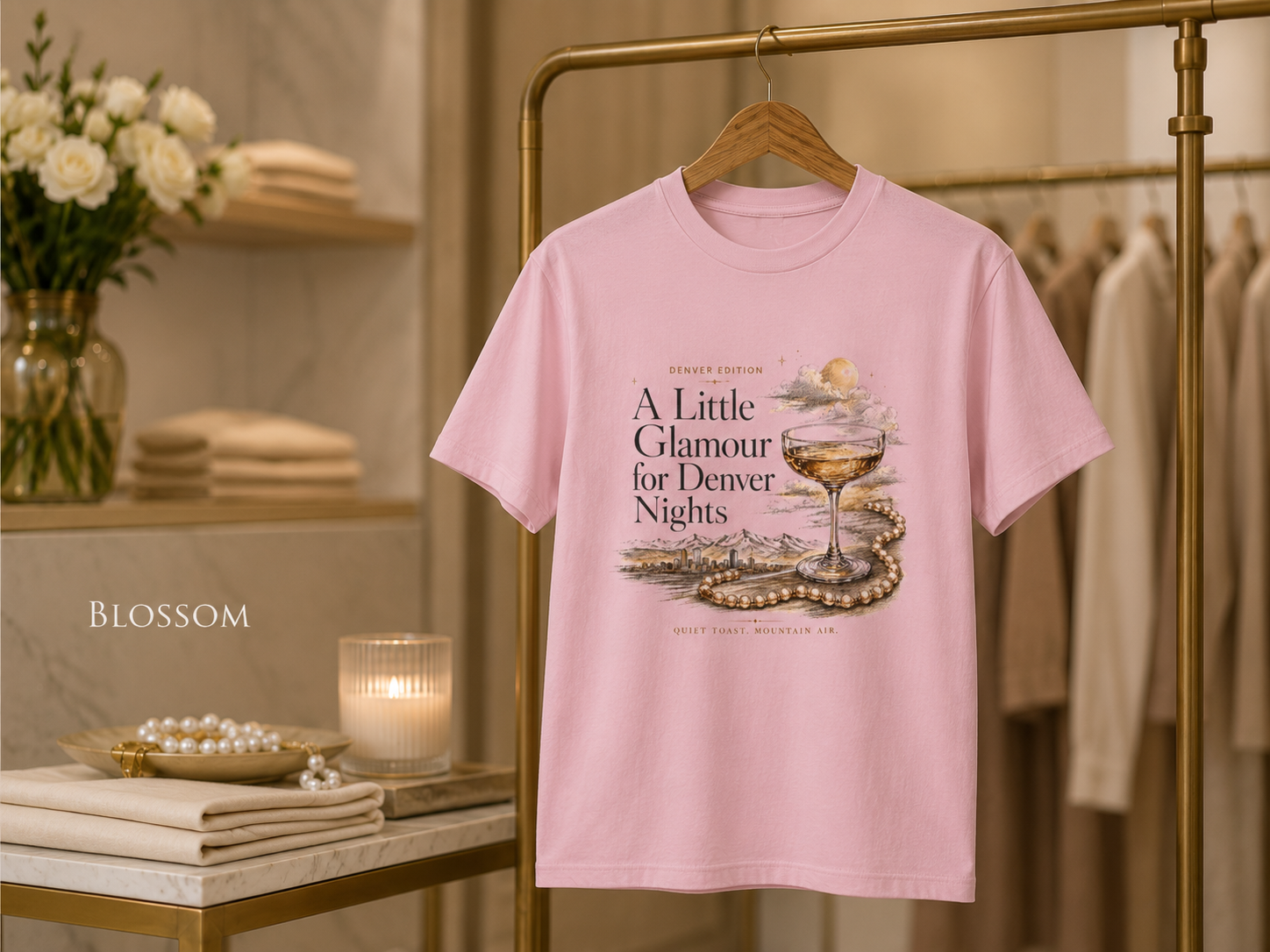 A Little Glamour for Denver Nights — Denver Edition Tee