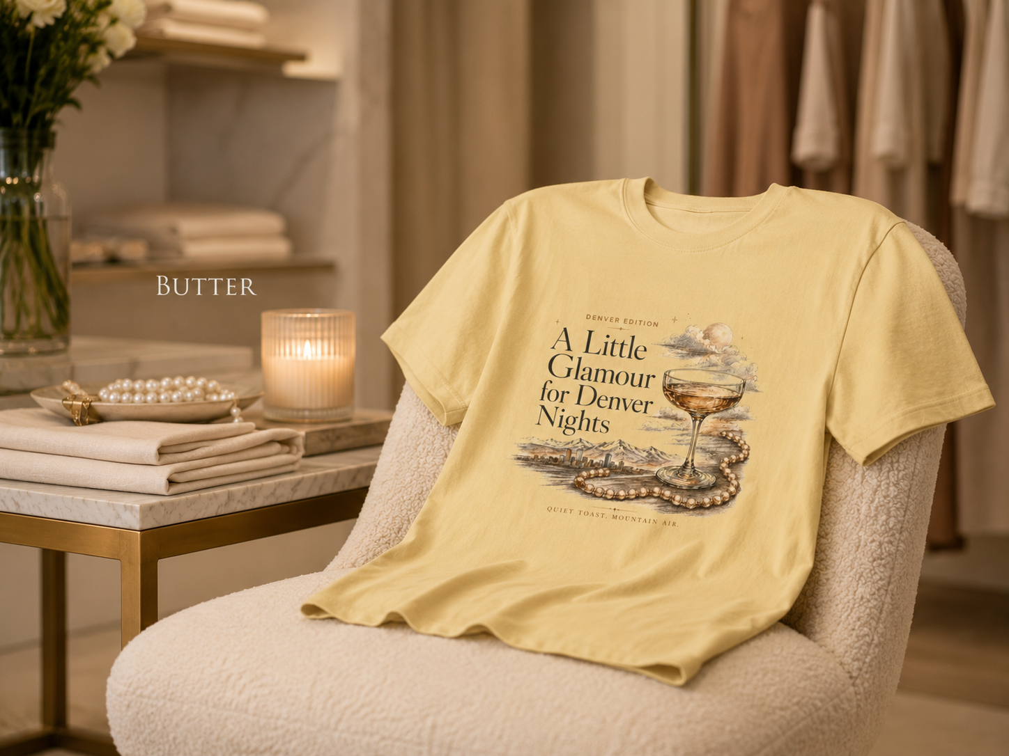 A Little Glamour for Denver Nights — Denver Edition Tee