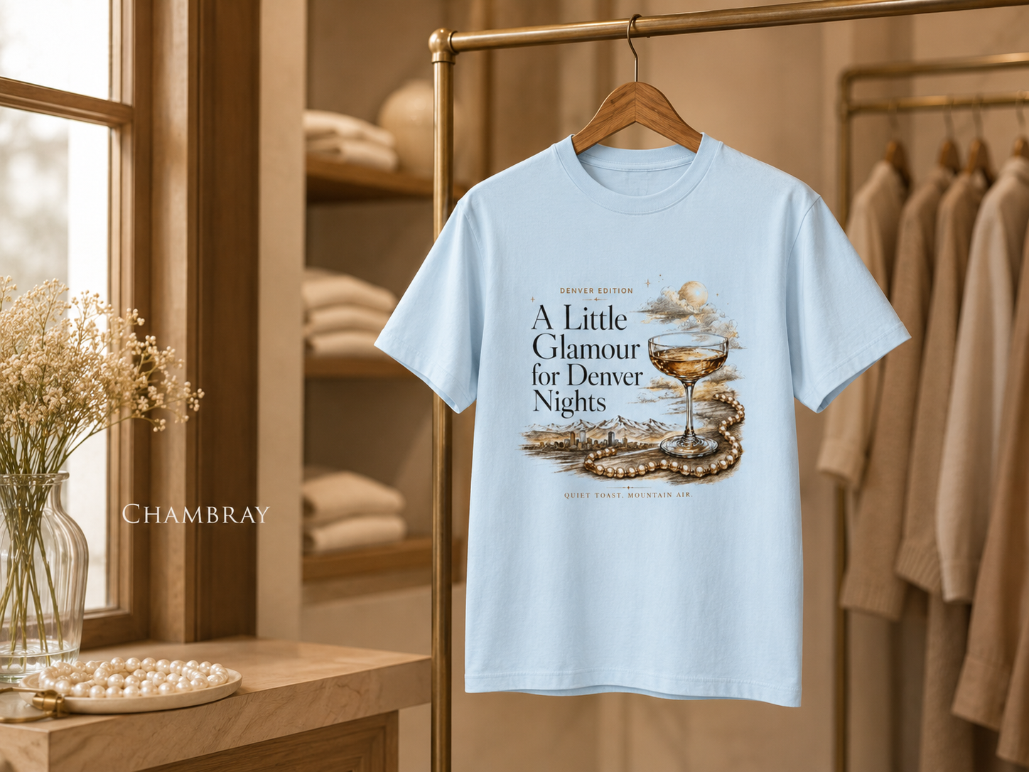 A Little Glamour for Denver Nights — Denver Edition Tee