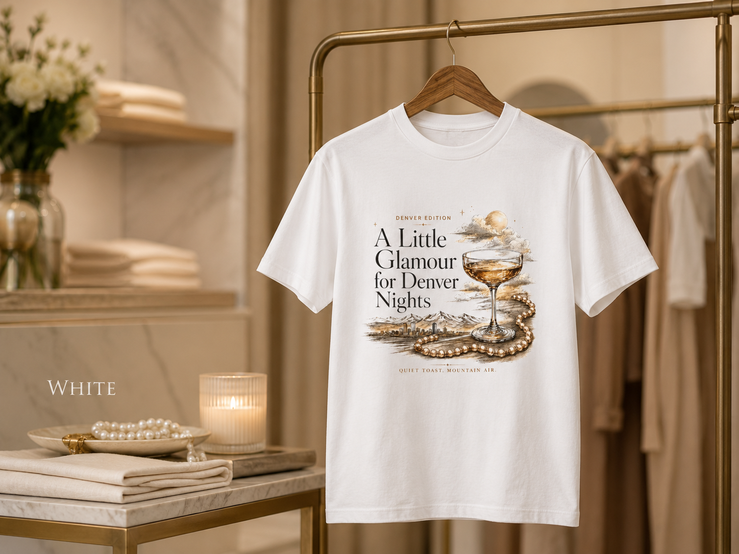 A Little Glamour for Denver Nights — Denver Edition Tee