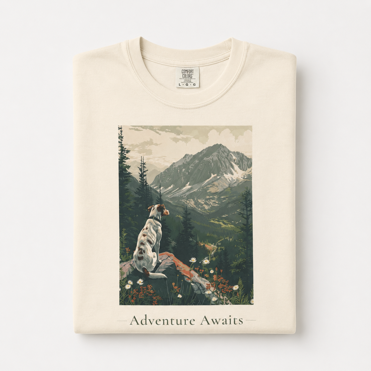 Adventure Awaits - National Park Dog Tee
