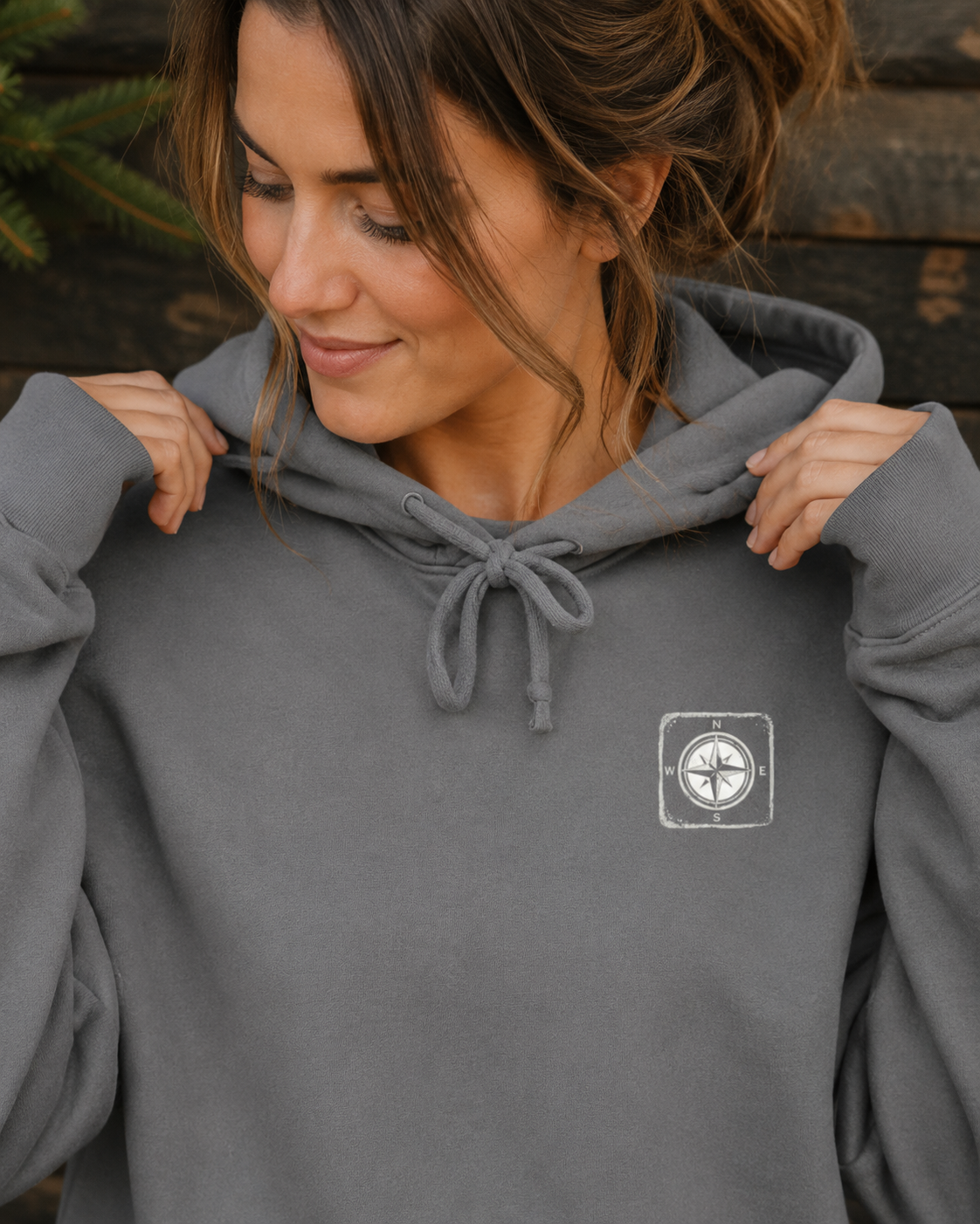 The Adventure Lives Here Campfire Hoodie