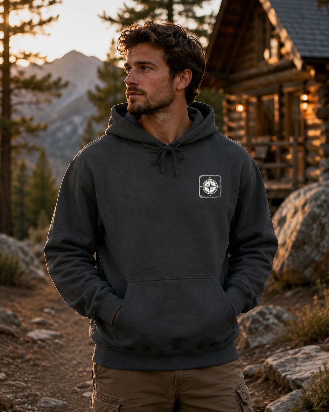 The Adventure Lives Here Campfire Hoodie