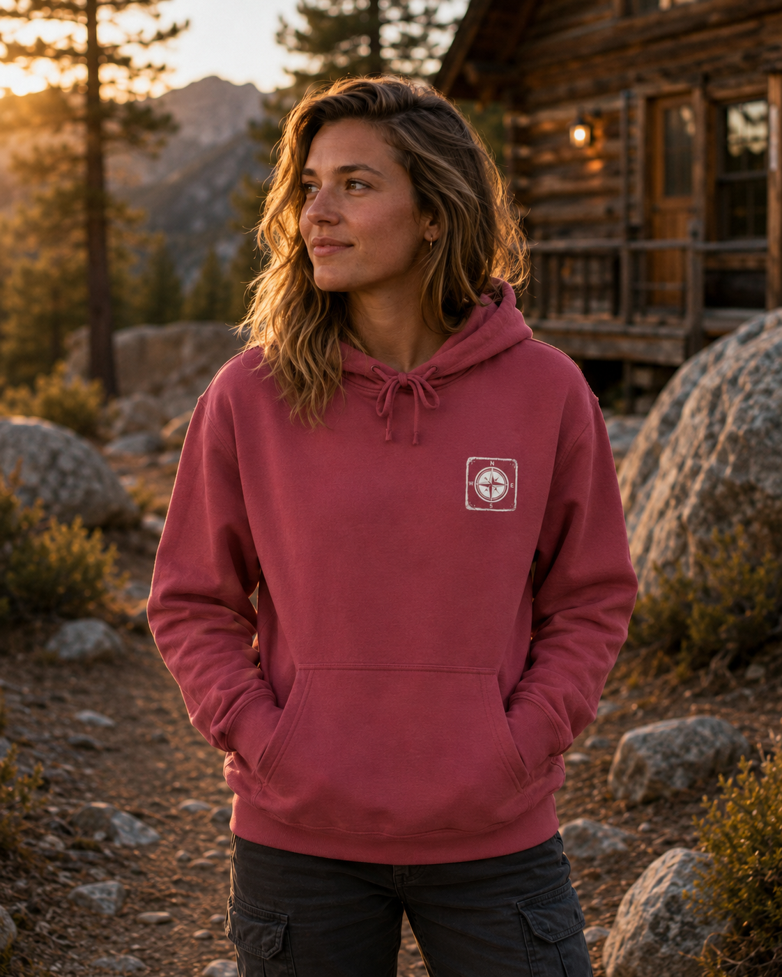 The Adventure Lives Here Campfire Hoodie