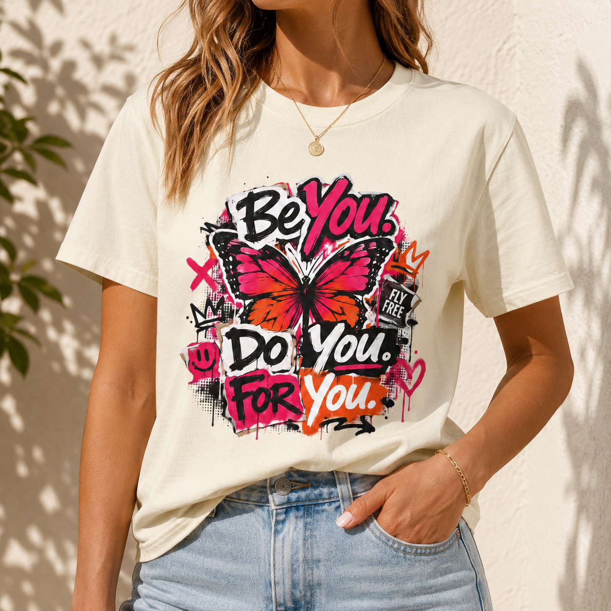 Be You. Do You. For You. — Graffiti Tee