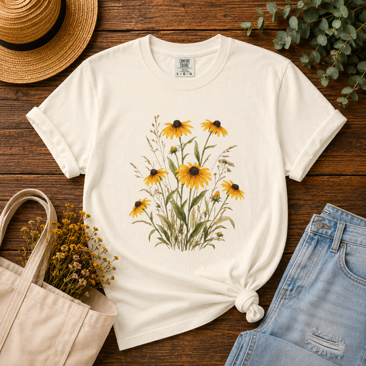 Black-Eyed Susans Tee