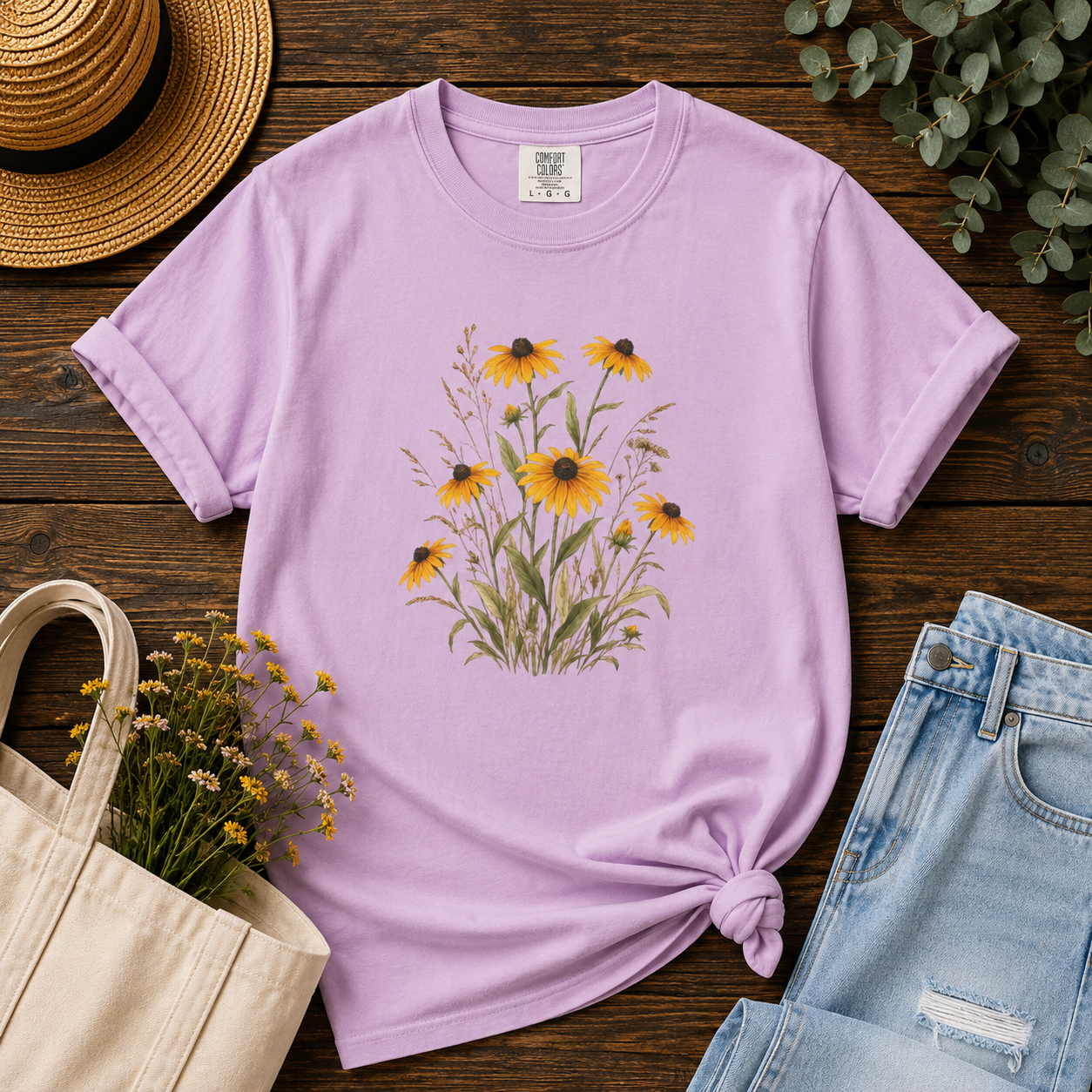 Black-Eyed Susans Tee