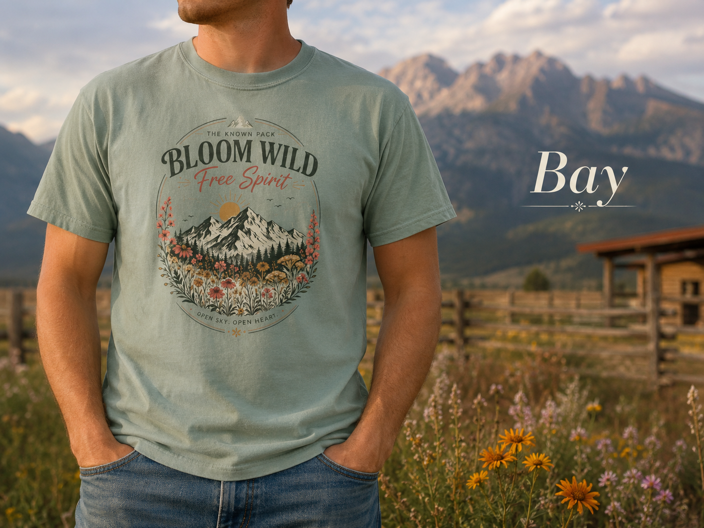 Bloom Wild — Free Spirit Tee