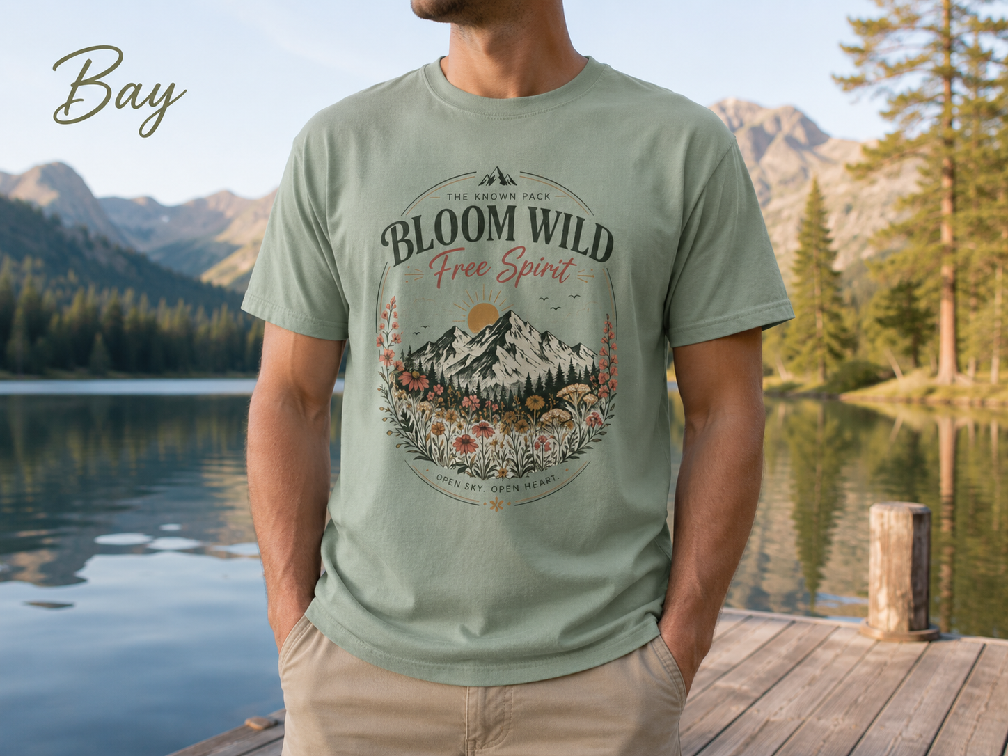 Bloom Wild — Free Spirit Tee