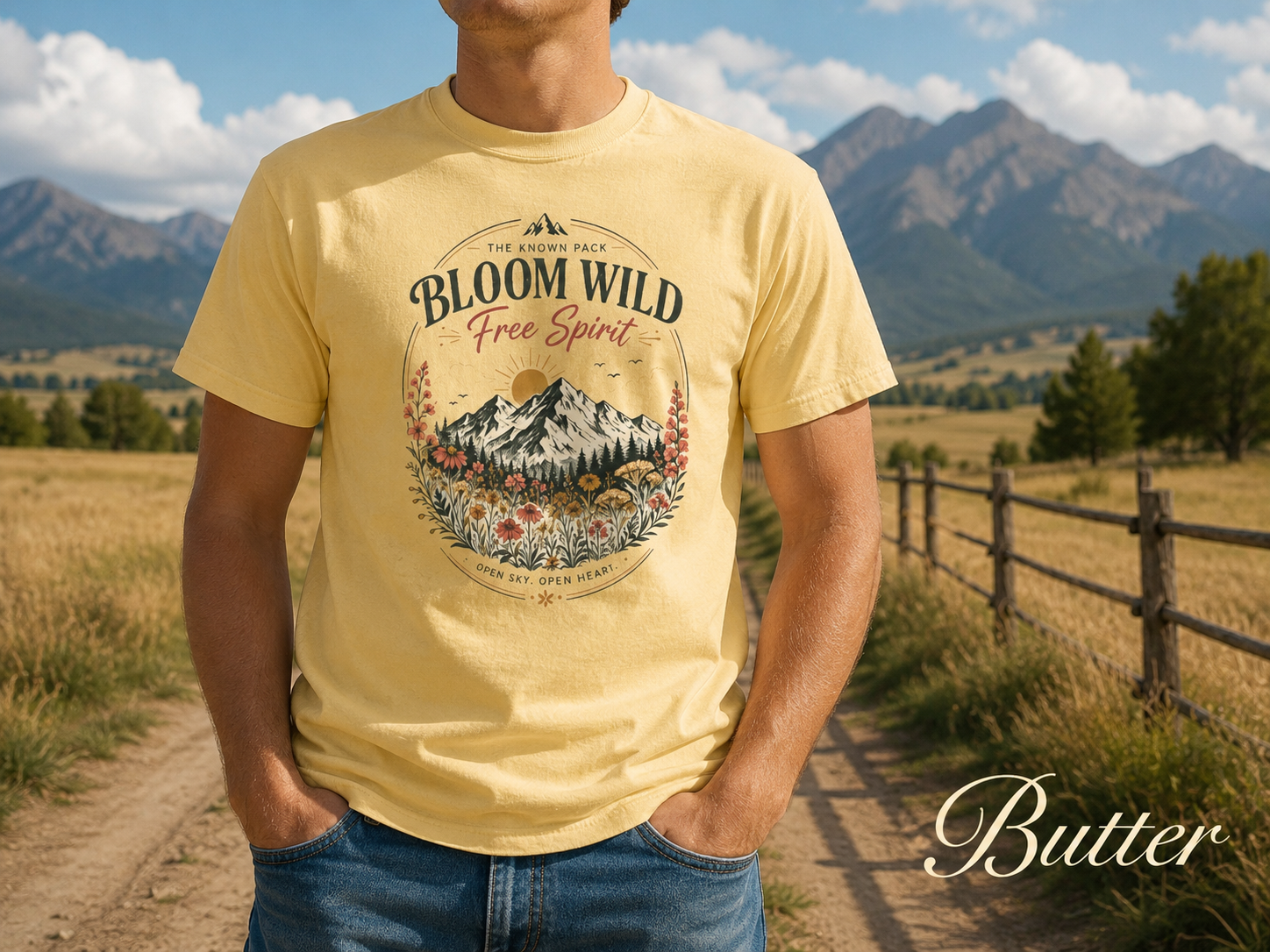 Bloom Wild — Free Spirit Tee