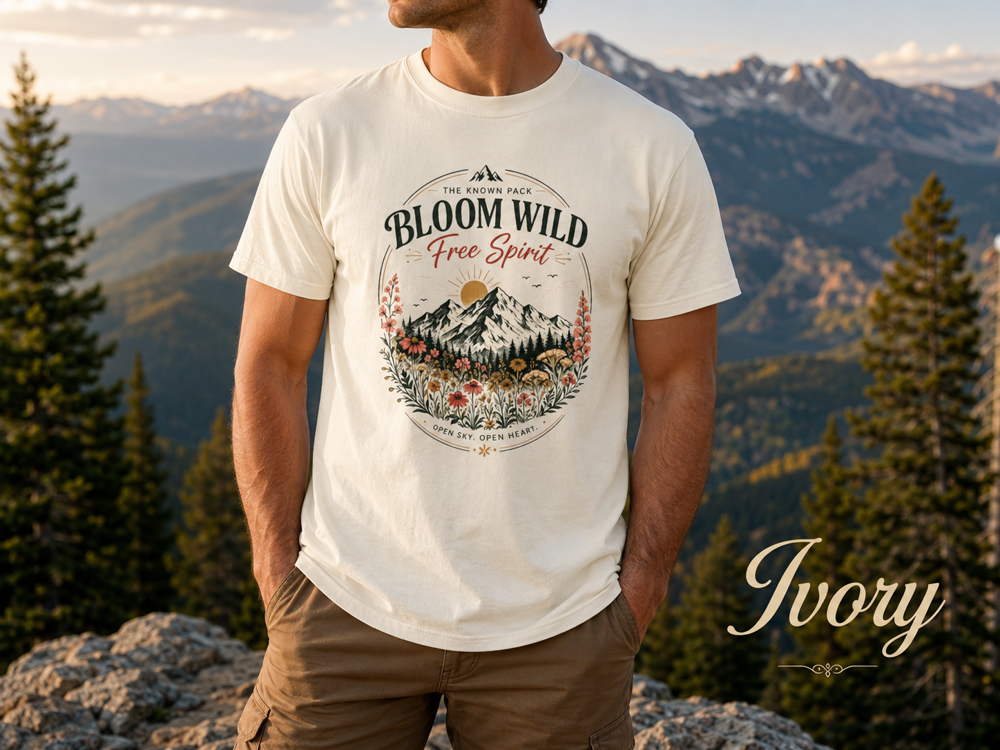 Bloom Wild — Free Spirit Tee