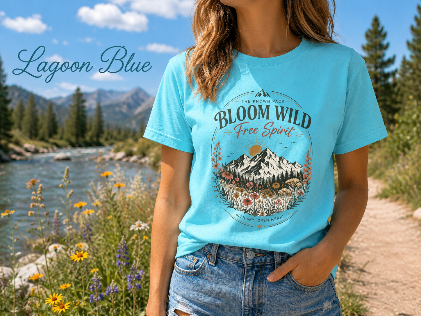 Bloom Wild — Free Spirit Tee