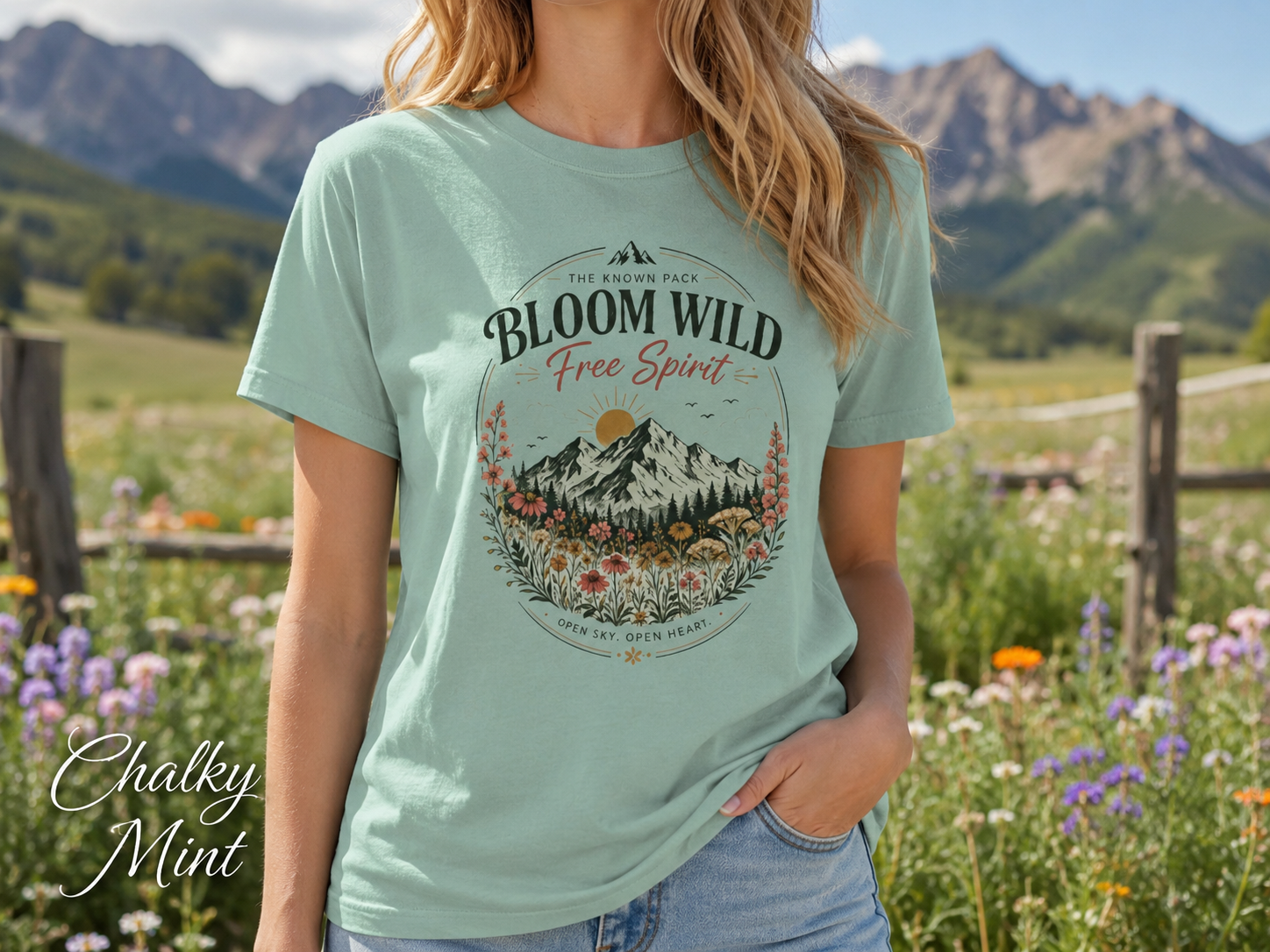 Bloom Wild — Free Spirit Tee