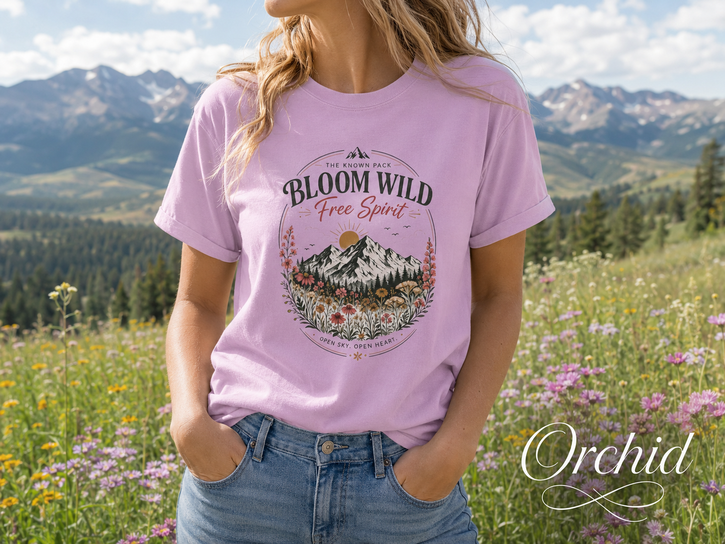 Bloom Wild — Free Spirit Tee