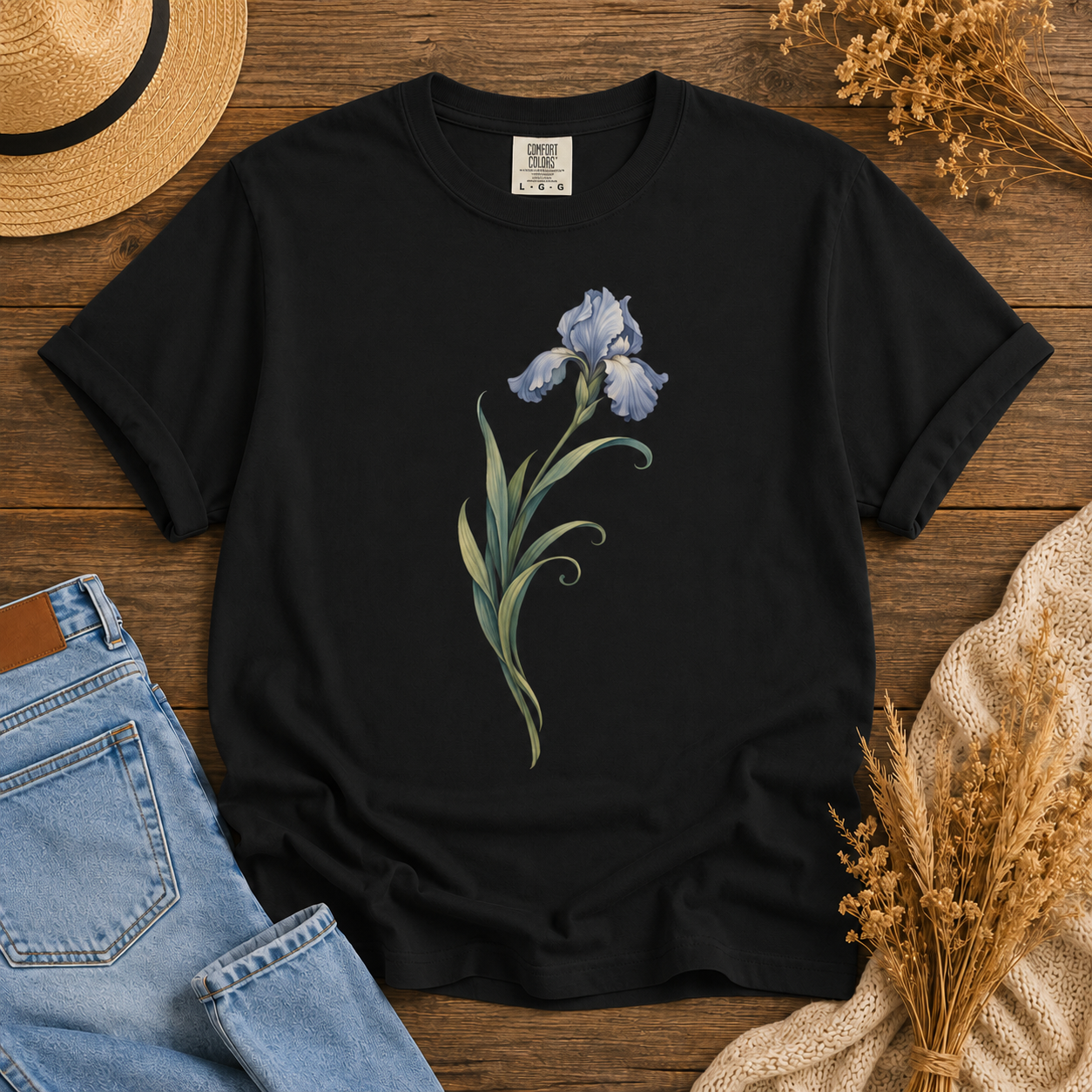 Blue Iris Tee