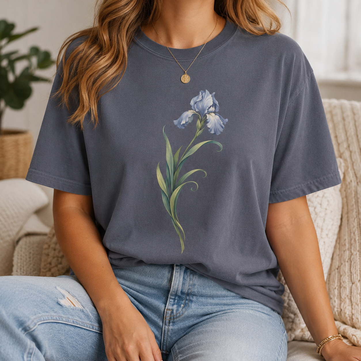 Blue Iris Tee