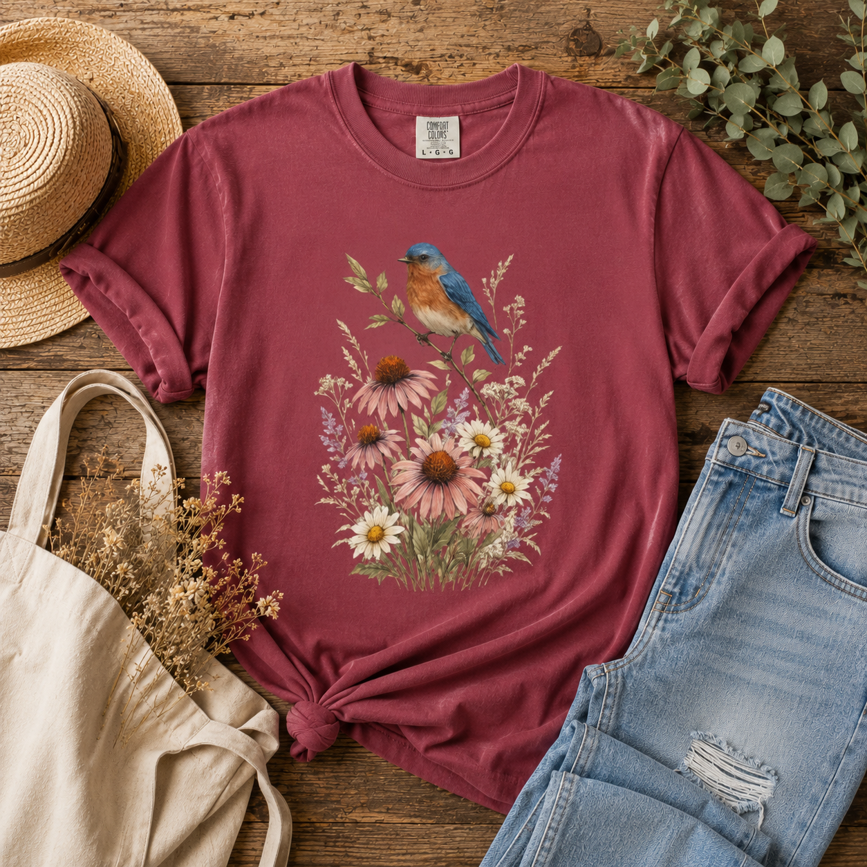 Mountain Bluebird Tee