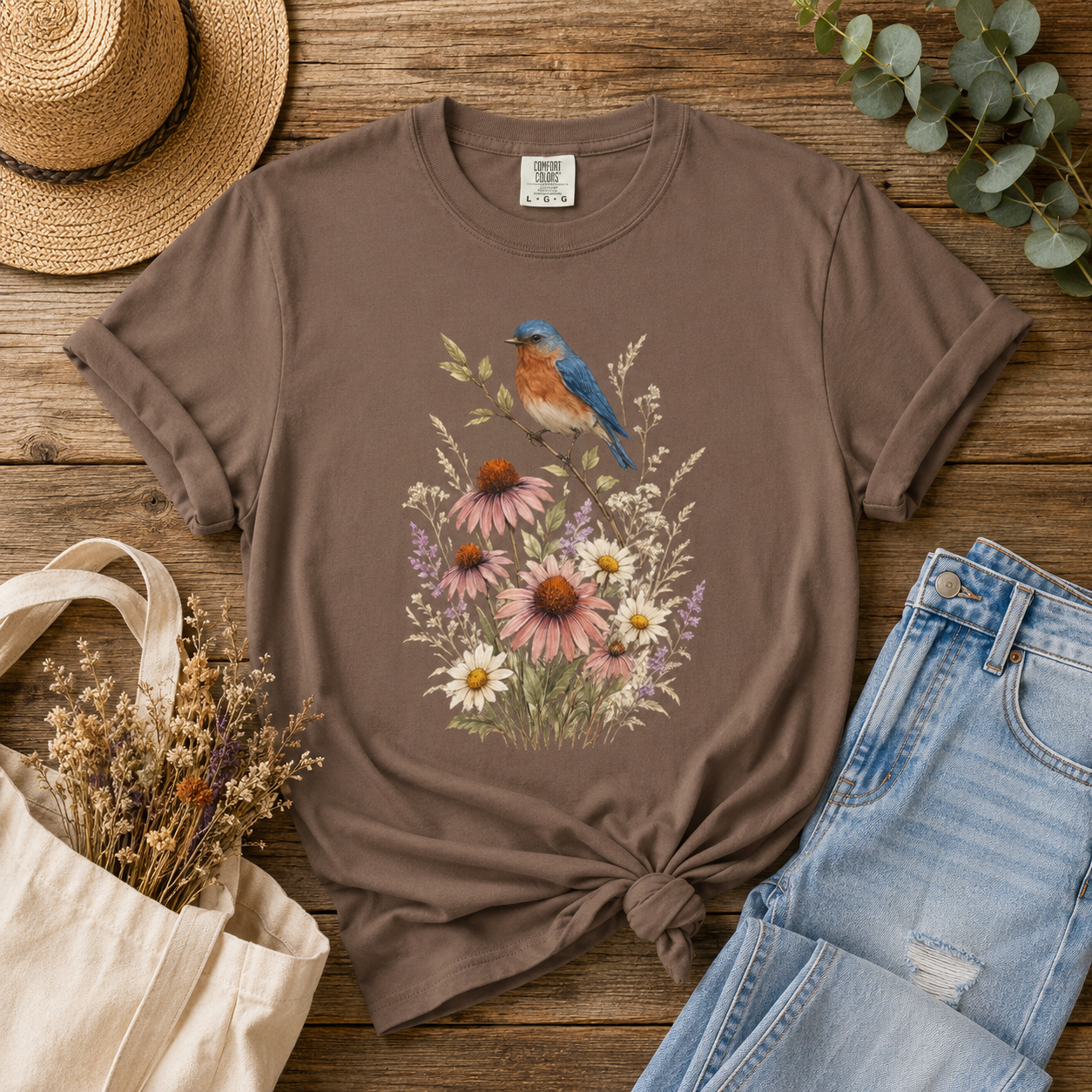 Mountain Bluebird Tee