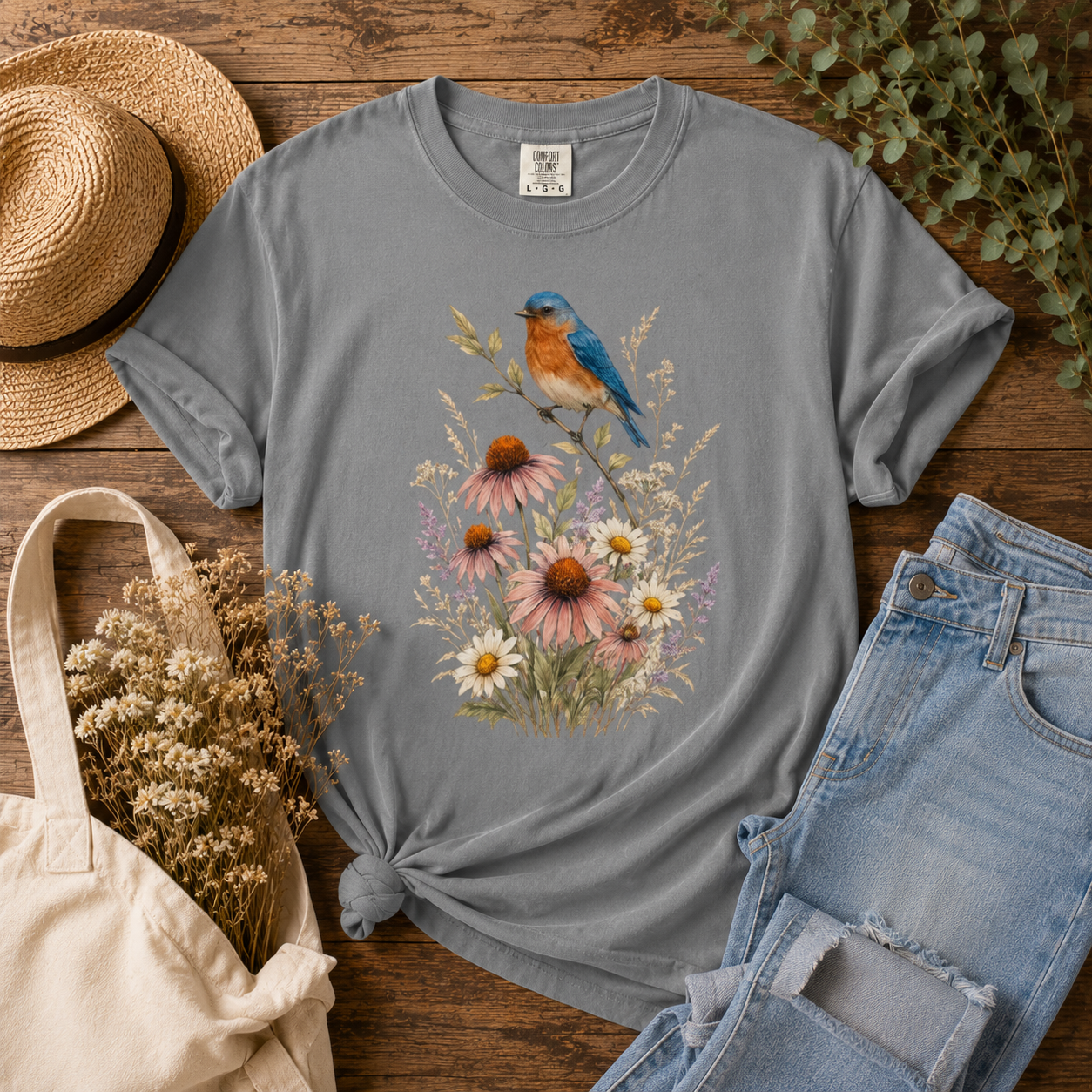 Mountain Bluebird Tee