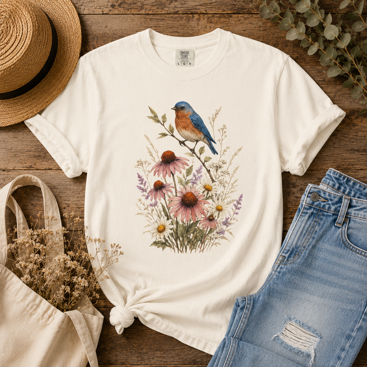Mountain Bluebird Tee