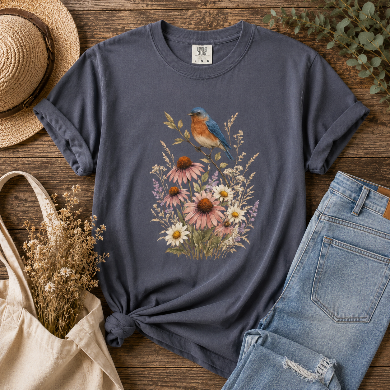 Mountain Bluebird Tee
