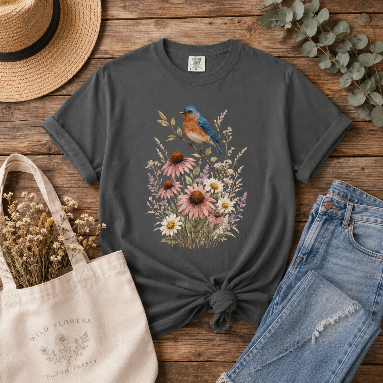 Mountain Bluebird Tee