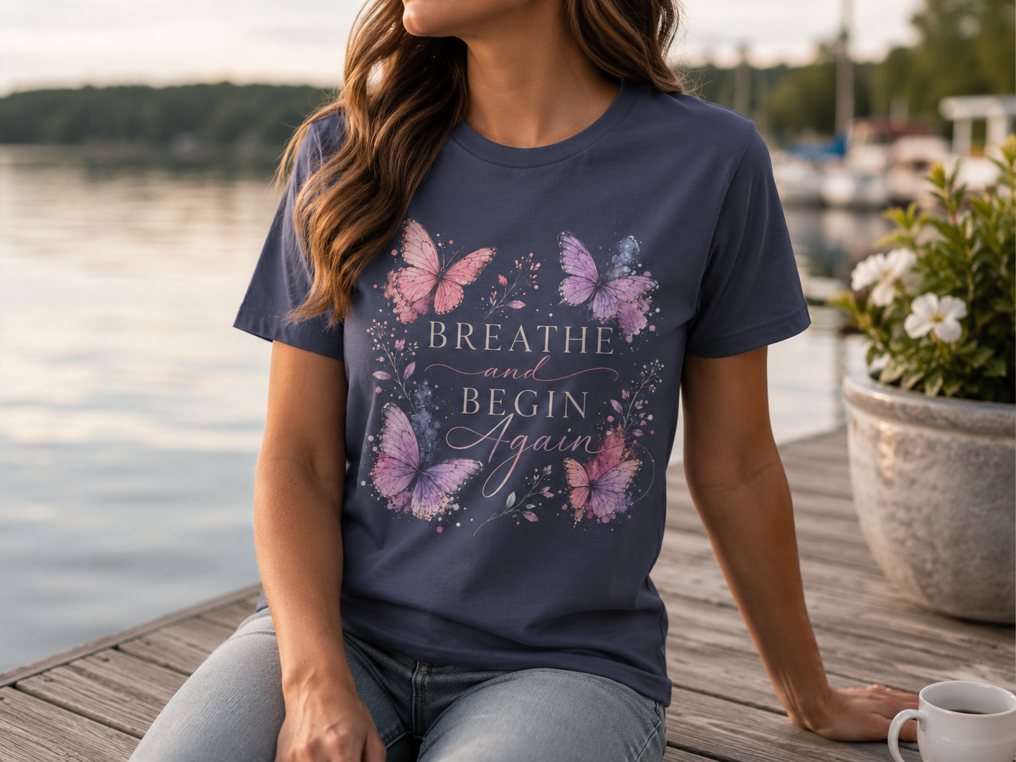 Breathe and Begin Again - Tee