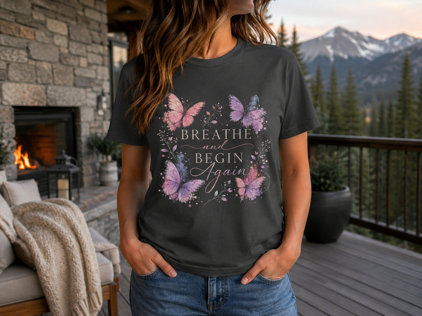 Breathe and Begin Again - Tee