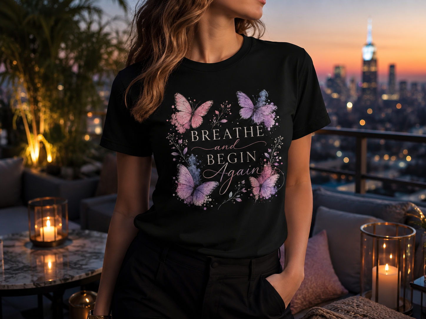 Breathe and Begin Again - Tee