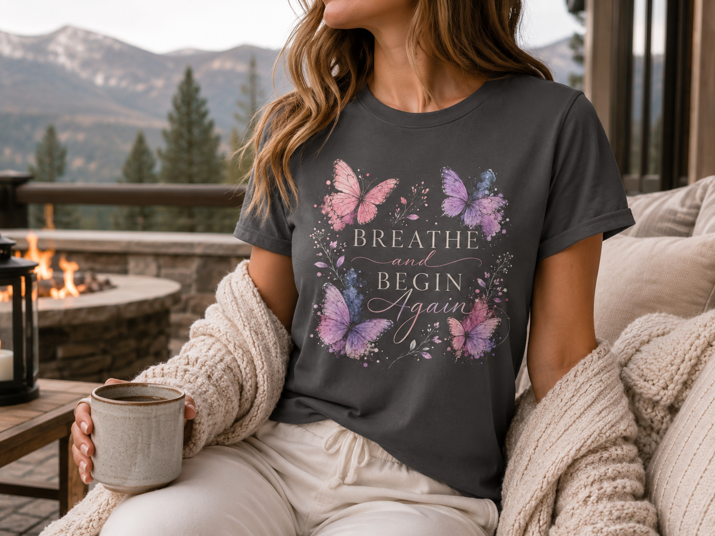 Breathe and Begin Again - Tee