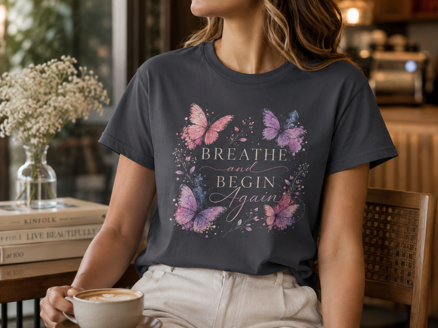 Breathe and Begin Again - Tee