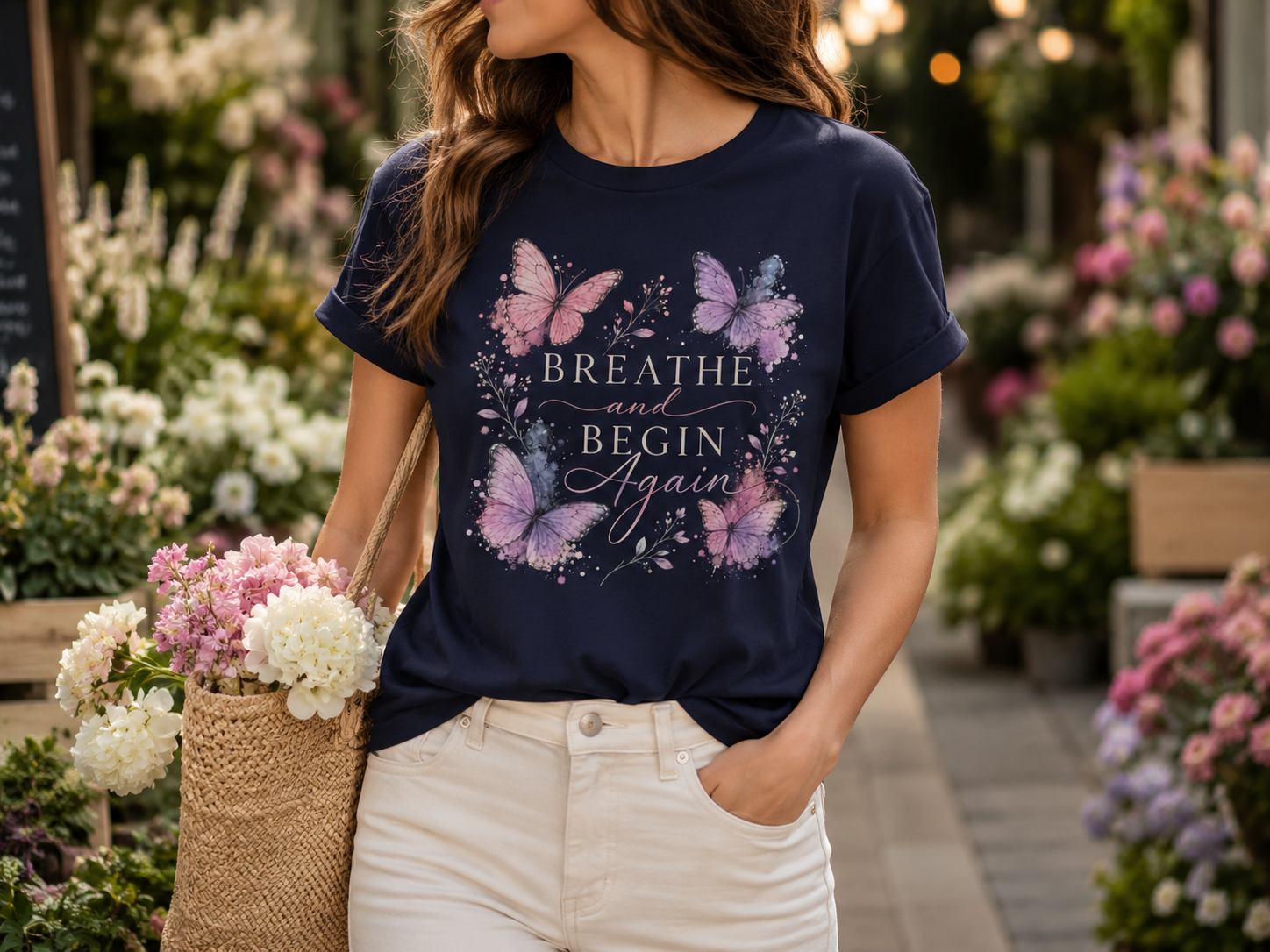 Breathe and Begin Again - Tee