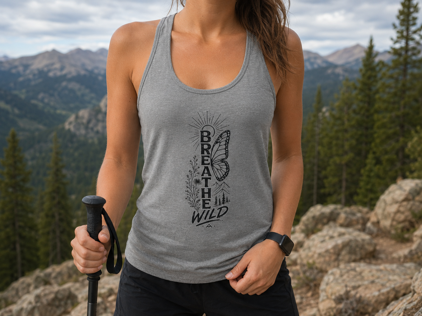 Breathe Wild — Women's Racerback Tank
