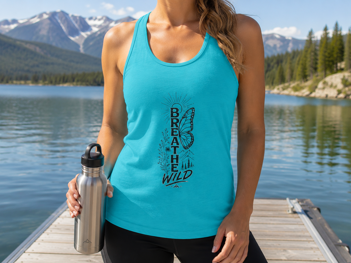 Breathe Wild — Women's Racerback Tank