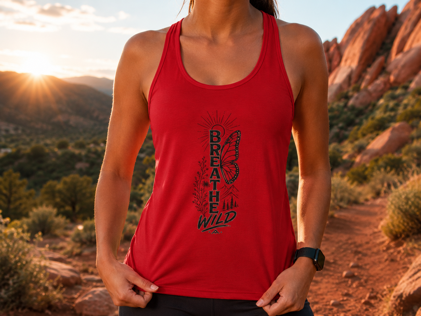 Breathe Wild — Women's Racerback Tank