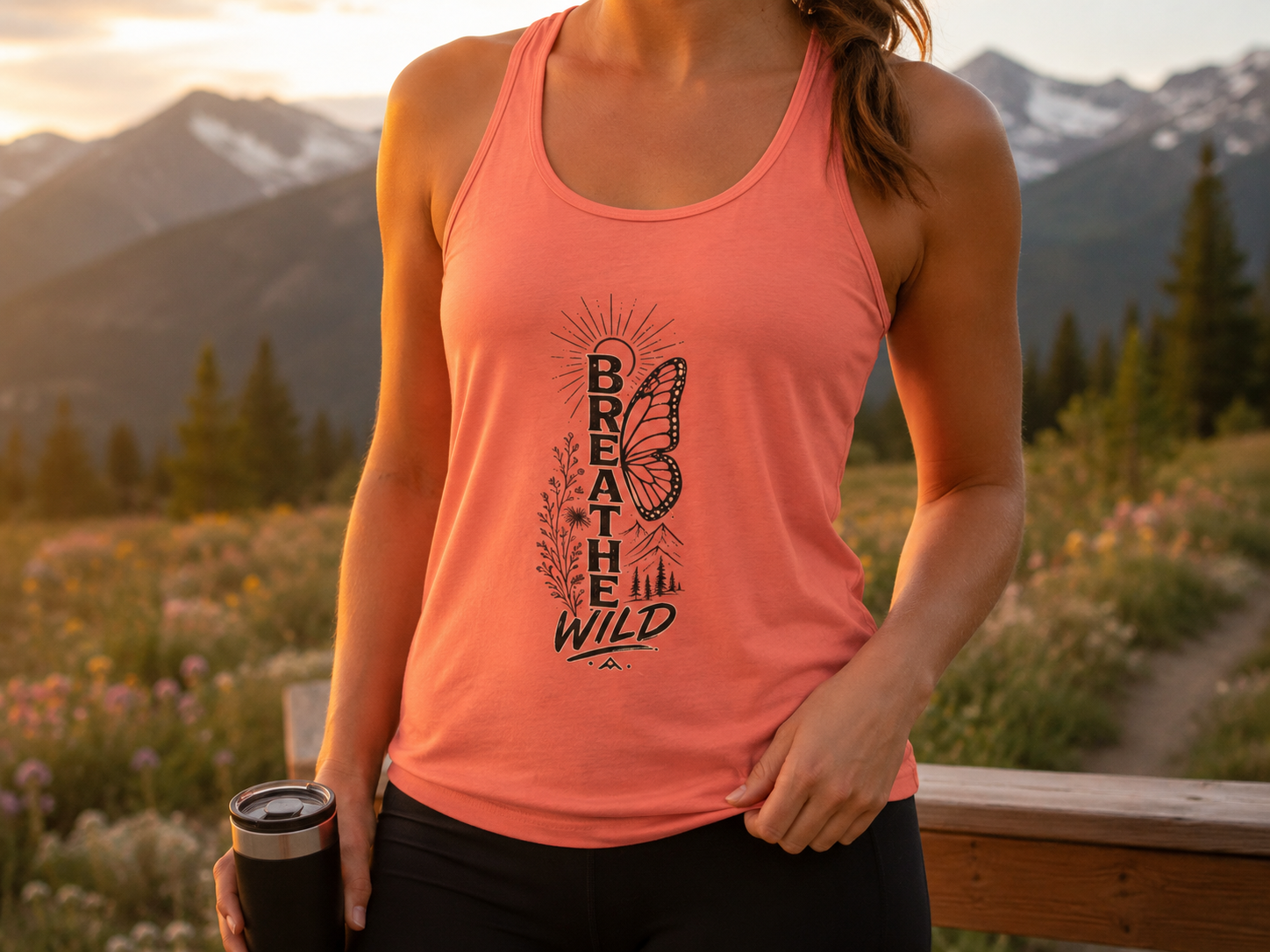 Breathe Wild — Women's Racerback Tank